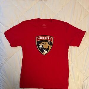 Fanatics Red Panthers Kids Short Sleeve Tee